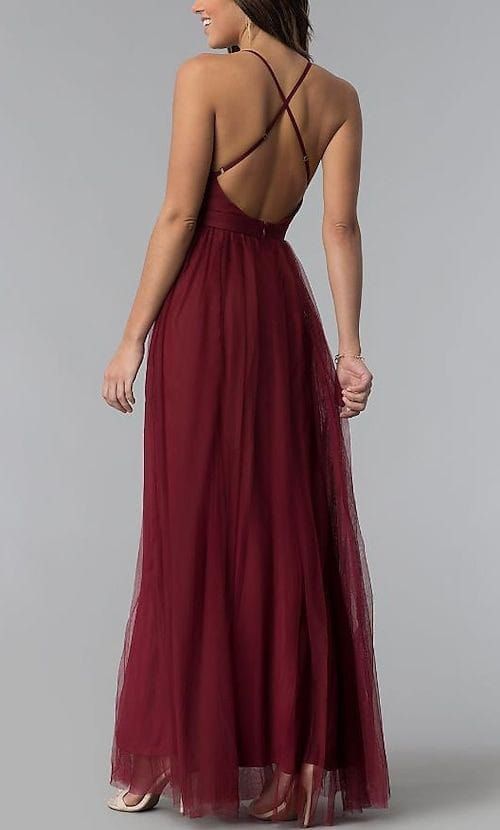 Vestido Grecia Maxi Rojo Italiano-1