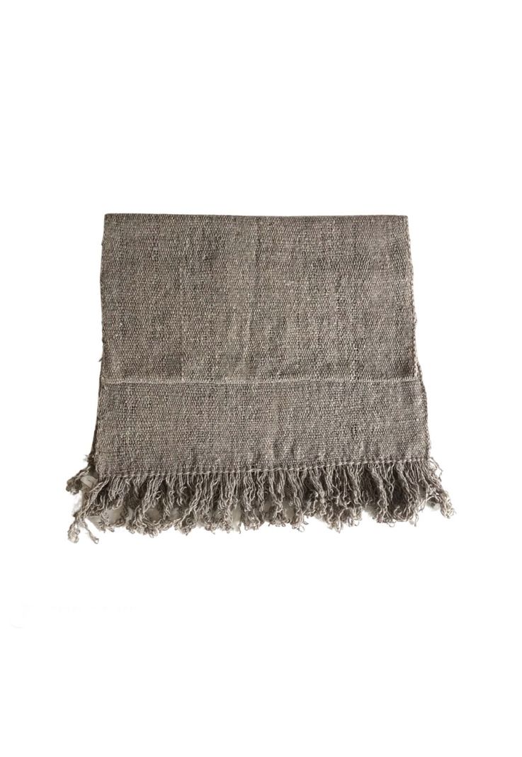 Piecera lana de oveja a telar, gris-0