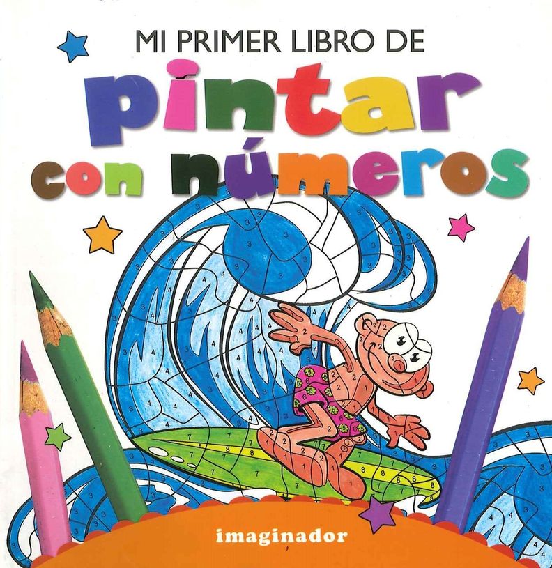Mi Primer Libro De Pintar Con Números-0
