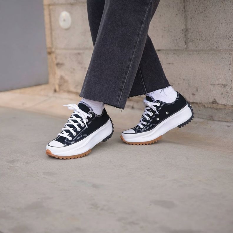 Zapatillas Lona Plataforma Run Mujer Urbanas -7