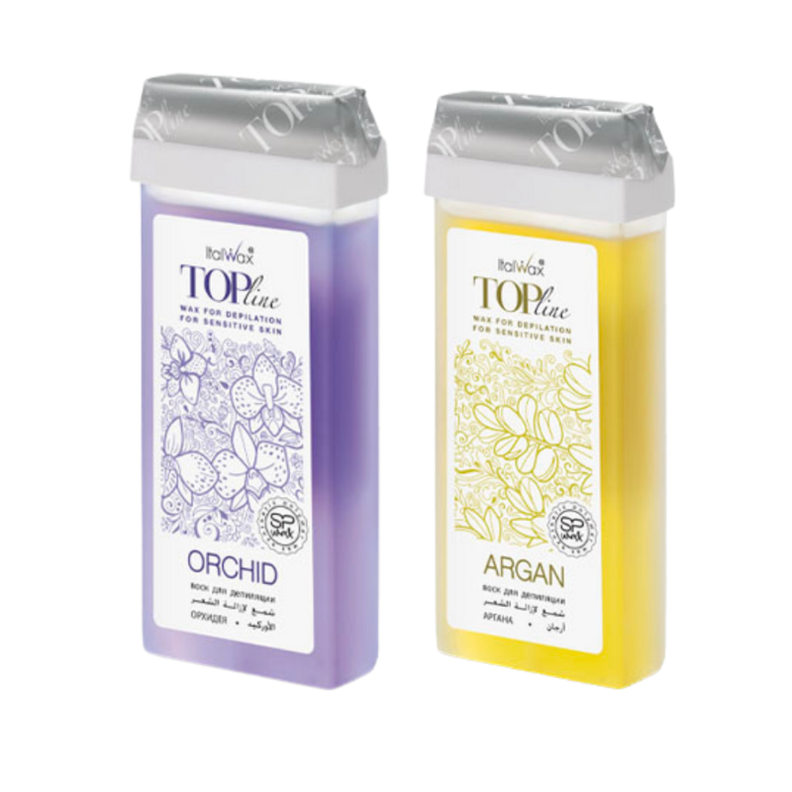 Pack de Depilación con Cera Roll-On Italiana Orquidea y Argan -1