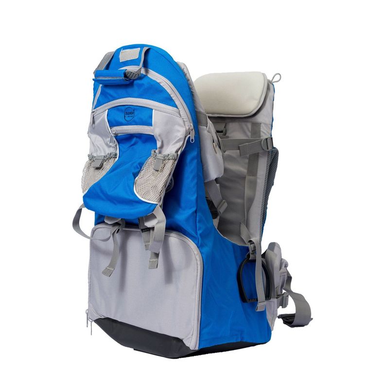 Mochila De Trekking Porta Bebé Azul-1