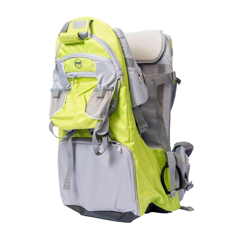 Mochila De Trekking Porta Bebé Verde-1