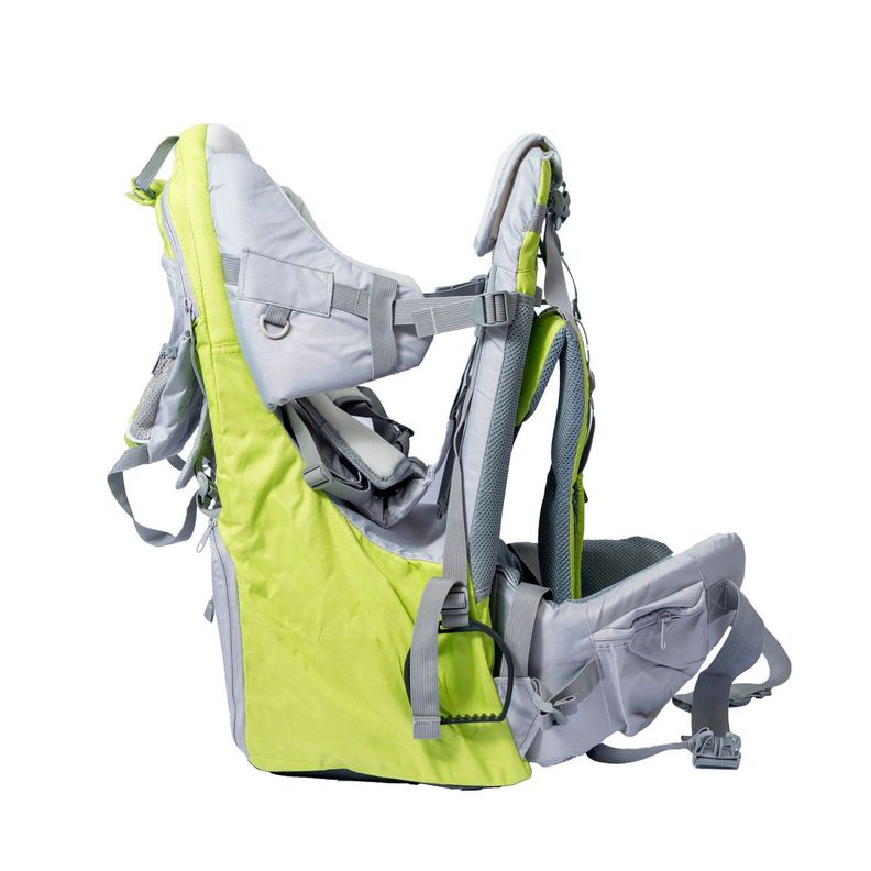 Mochila De Trekking Porta Bebé Verde-0