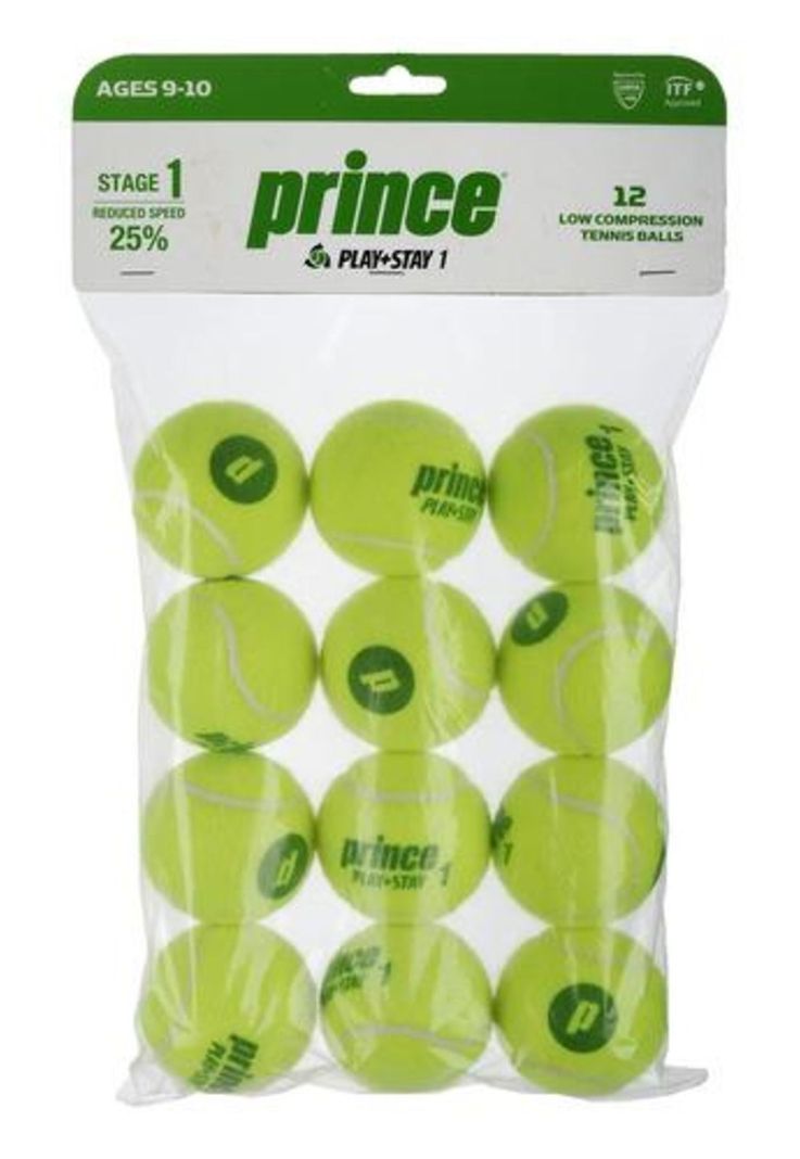 Pelotas Tenis Prince Play&stay Stage 1 X12-0