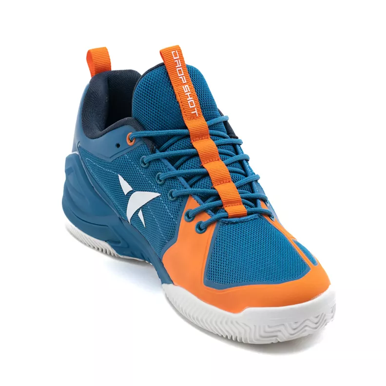Zapatilla Pádel Drop Shot DORAMA Azul/Naranja-1