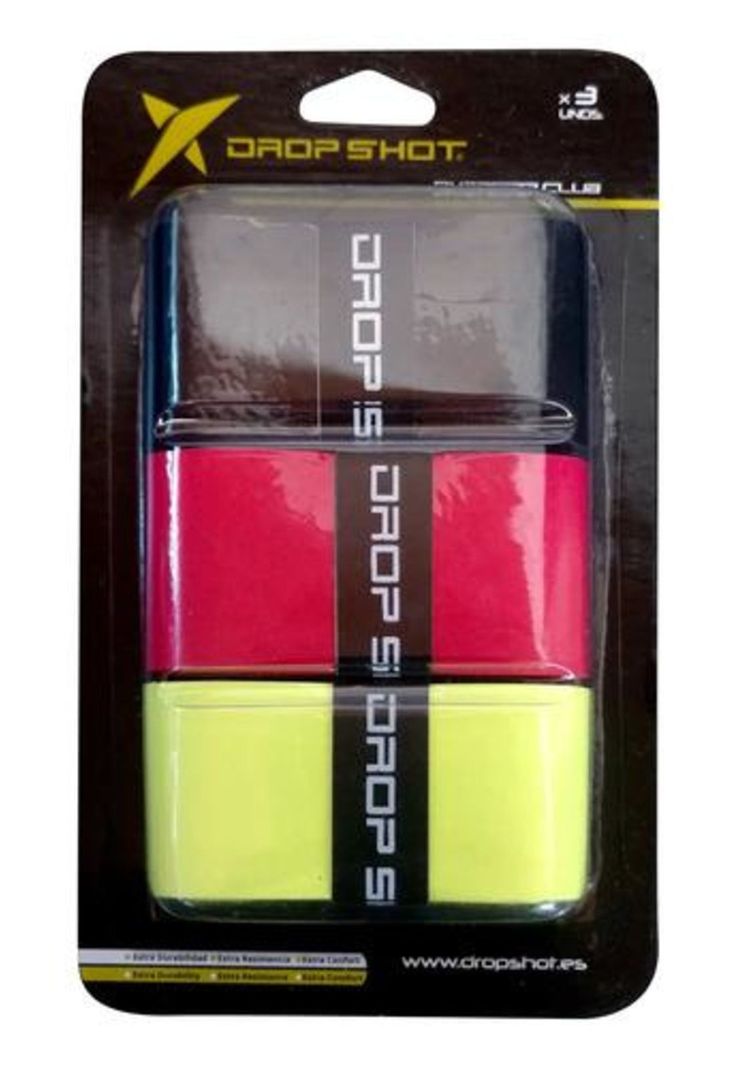 Overgrip Pádel Drop Shot Club X3-0