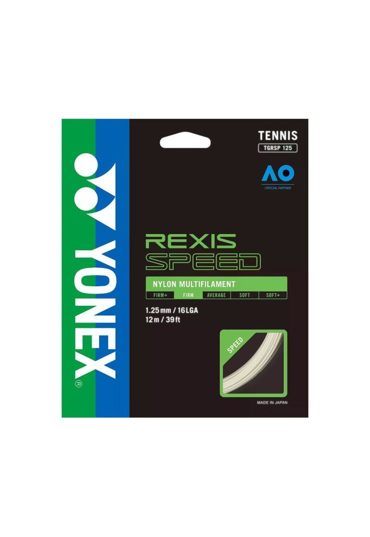 Set Cuerda Tenis REXIS SPEED 1.25 / 16L Blanco