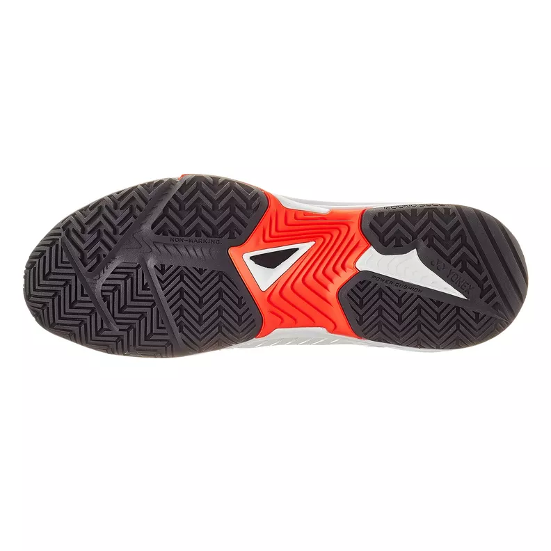 Zapatilla Tenis Yonex Sonicage 3 Blanco/Rojo-3