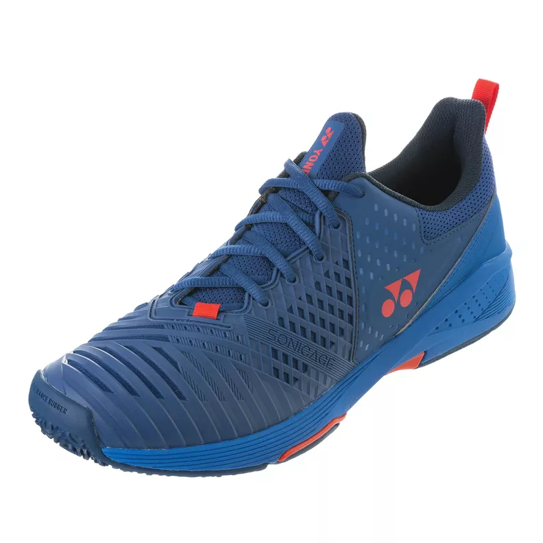 Zapatilla Tenis Yonex Sonicage 3 Clay Azul Marino/Rojo-0