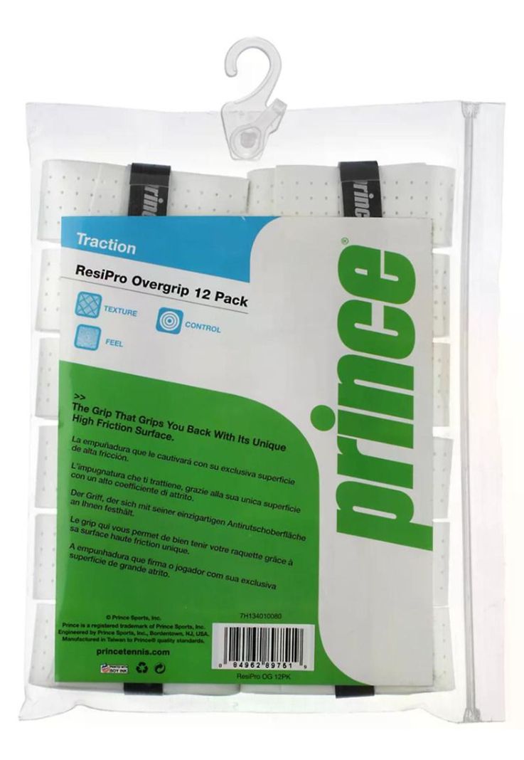 Overgrip Prince Resipro Pack X12 Blanco Prince Blanco [ 100 ]