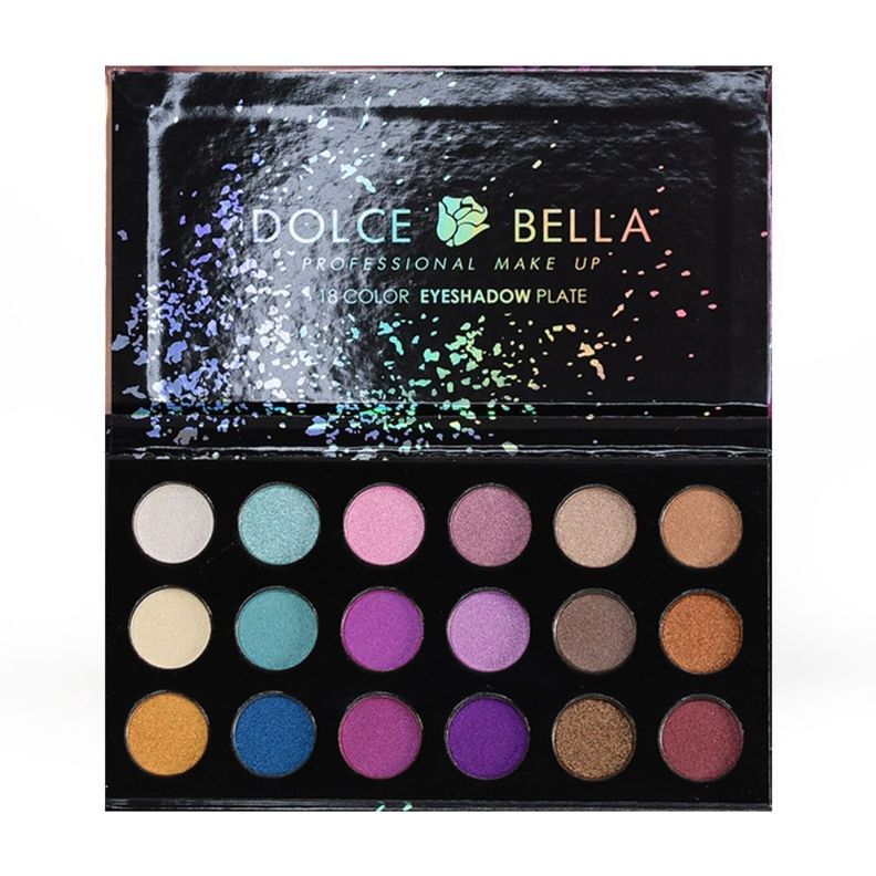 PALETA DE SOMBRAS 18 COLORES TONO 2 DOLCE BELLA-0