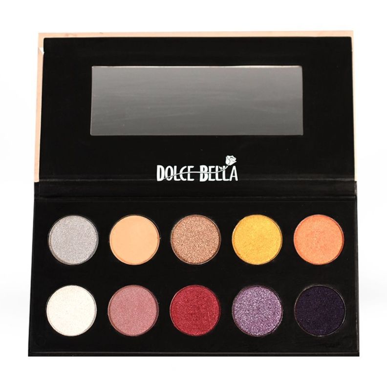 PALETA DE SOMBRAS 10 TONOS NUDE TONO 1 DOLCE BELLA-0