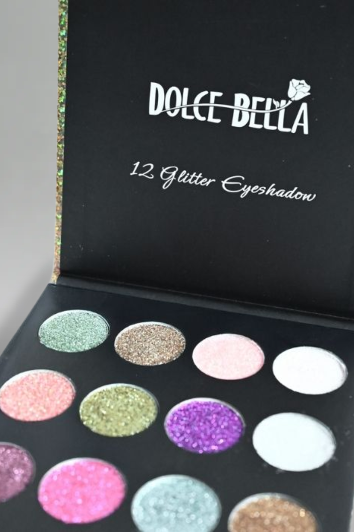 PALETA DE GLITTER PRENSADO DOLCE BELLA