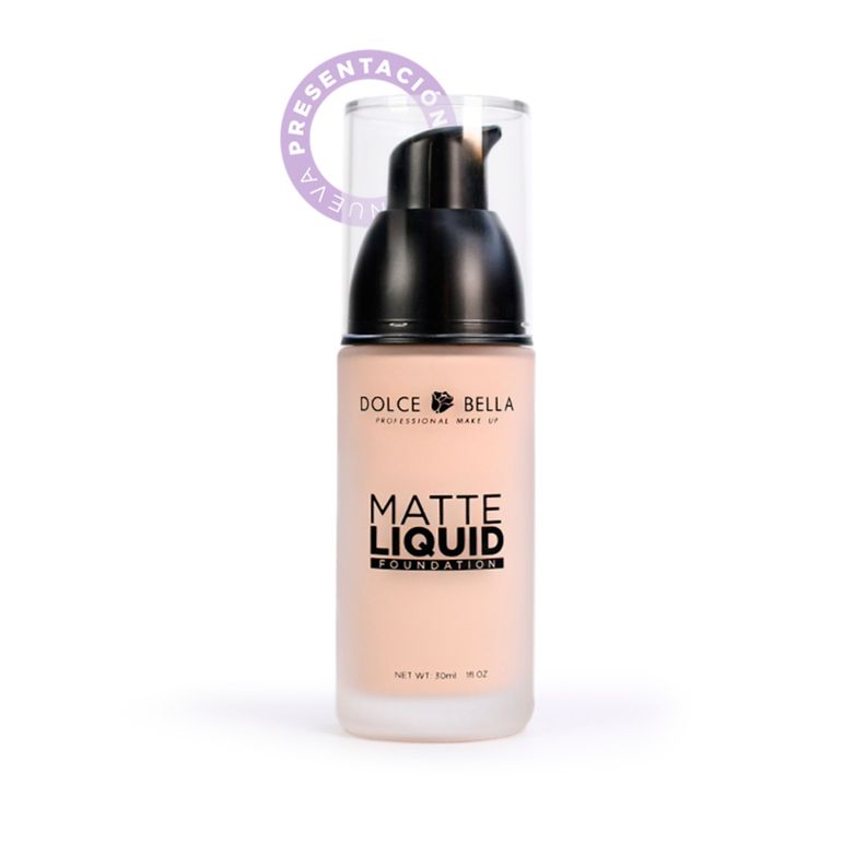 BASE LIQUIDA MATTE TONO 1 DOLCE BELLA -0