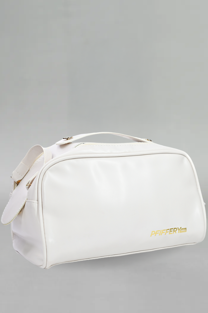 COSMETIQUERA MULTICOMPARTIMIENTO TONO BLANCO PFIFERRY