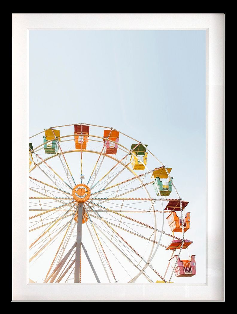 Set 3 Cuadros Paradise 40x50 Marco Negro-1