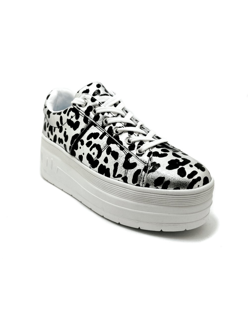 Zapatilla Cami Silver Print- MININAS-0