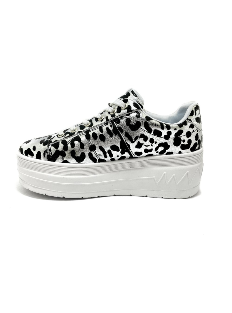 Zapatilla Cami Silver Print- MININAS-1
