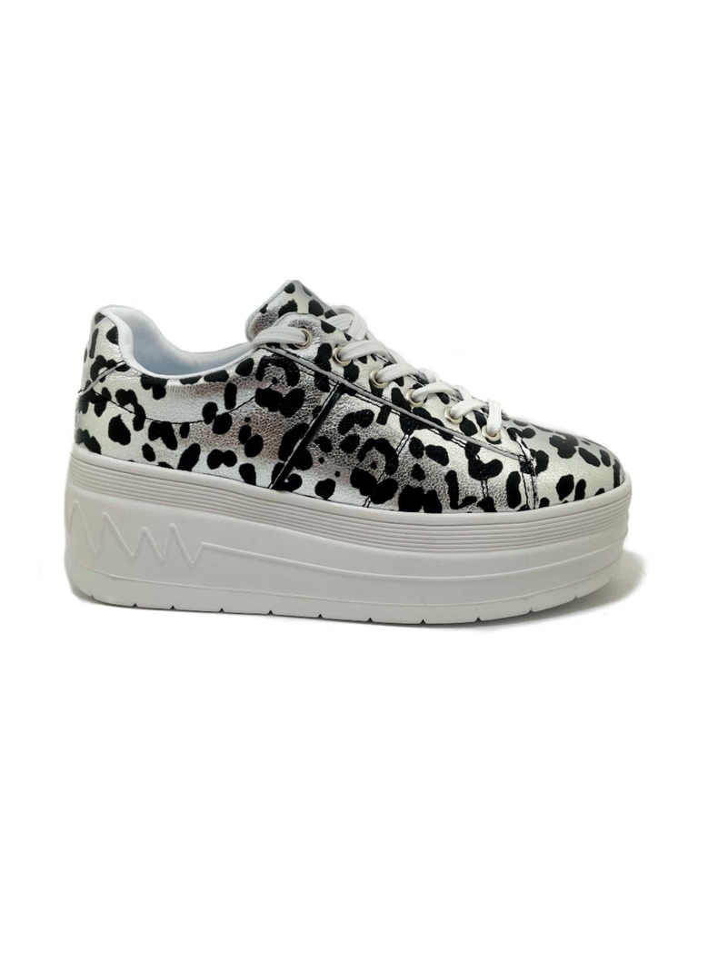 Zapatilla Cami Silver Print- MININAS-2