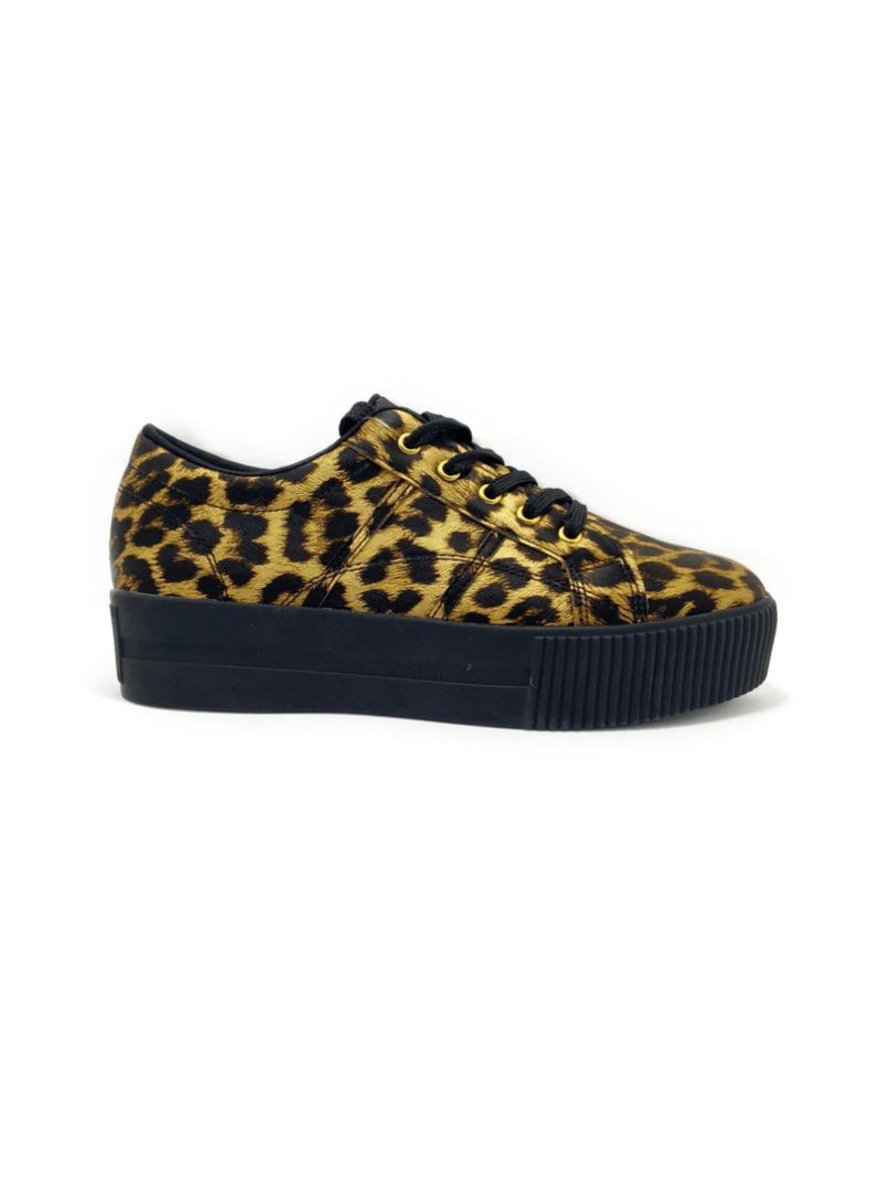Zapatilla mujer Animal Print Plataforma-1