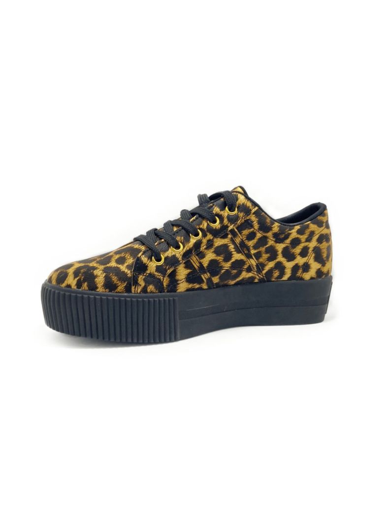 Zapatilla mujer Animal Print Plataforma-2