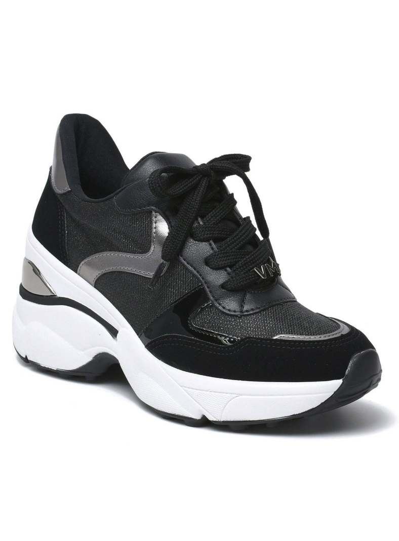 Zapatilla Mujer Plataforma Jana Negro-0