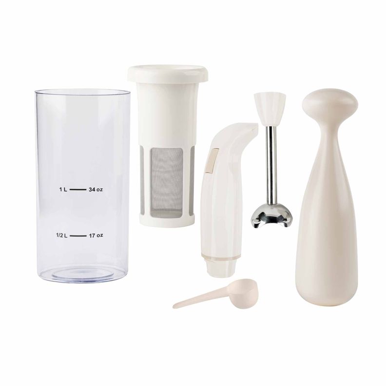 Milker prepara bebidas vegetales en minutos, incluye minipimer -0