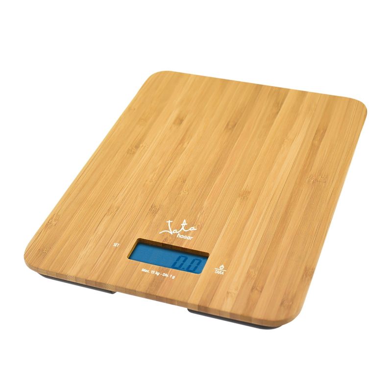 Balanza electrónica cocina bambú Mod. 720 de Jata-3