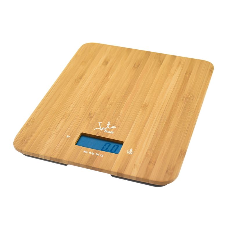 Balanza electrónica cocina bambú Mod. 720 de Jata-2