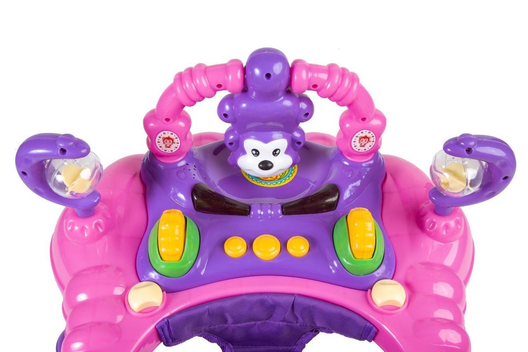 Andador Con Freno Monkey Purple-2
