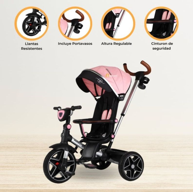 Triciclo Hardy Pink-4