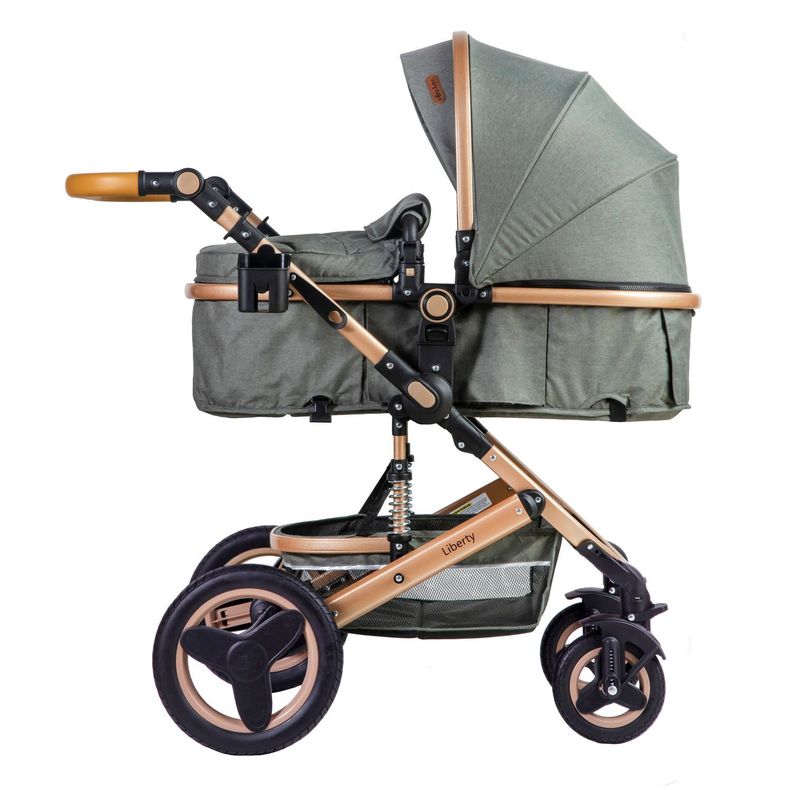Coche Travel System Liberty Green-3
