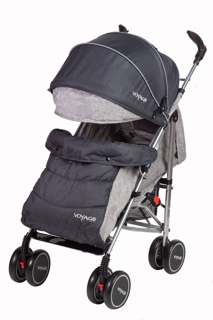 Coche Paseo Hawk + Protector Black-1