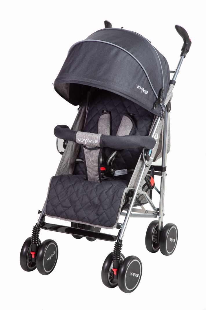 Coche Paseo Hawk + Protector Black-2