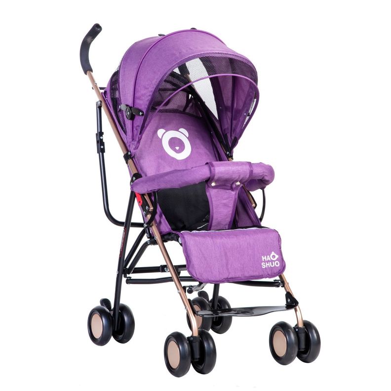 Coche Paragua Oso Purple-0