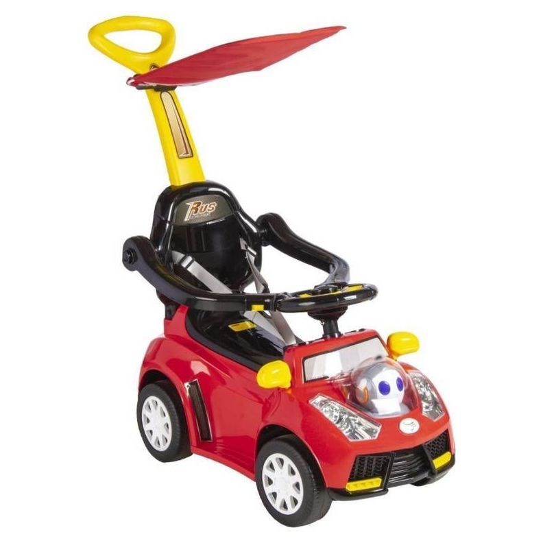 Auto Correpasillo con Guiador Rueda de Eva red-0