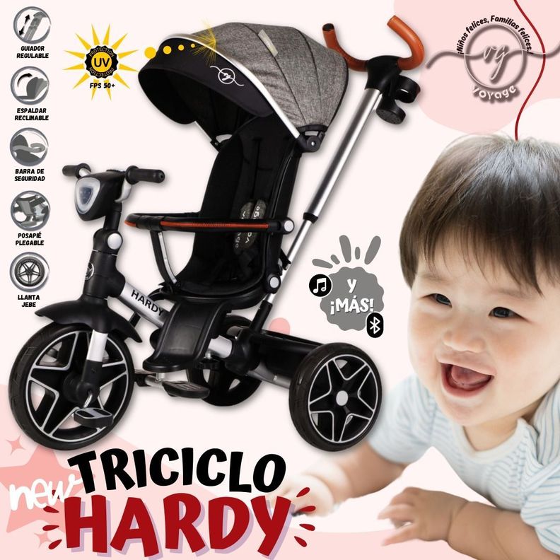 Triciclo Hardy Grey-1