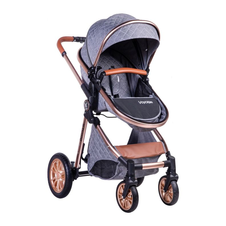 Coche Travel System Bolina Grey-1