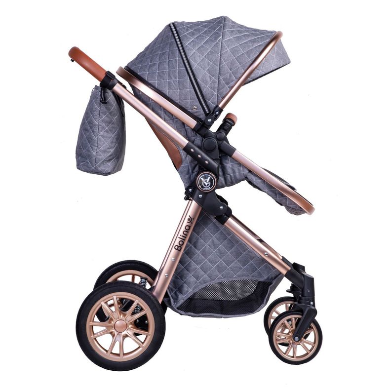 Coche Travel System Bolina Grey-4