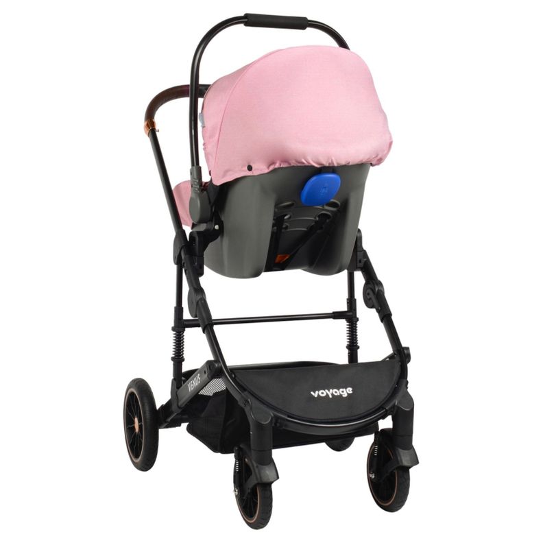 Coche Travel System Venus Pink 2 en 1-2