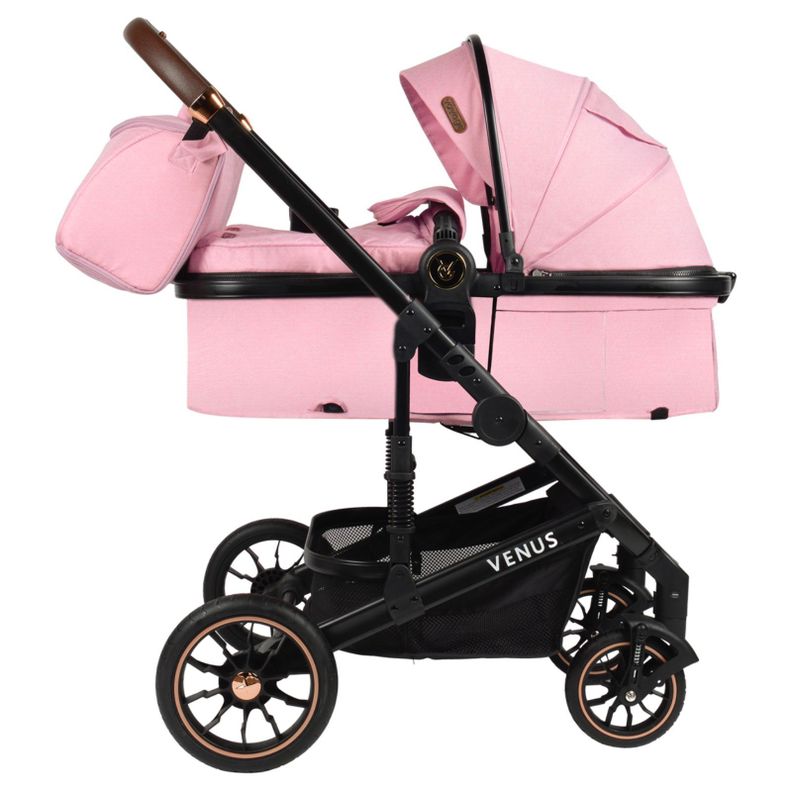 Coche Travel System Venus Pink 2 en 1-3