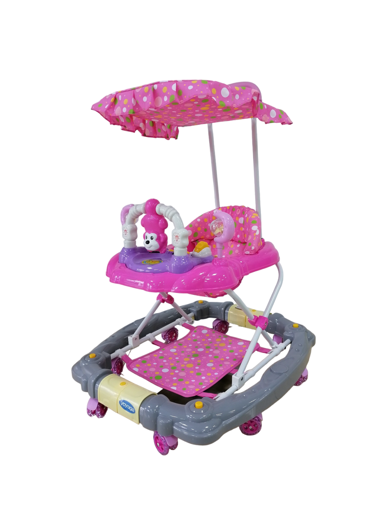 Andador Monkey Mecedor Pink-0