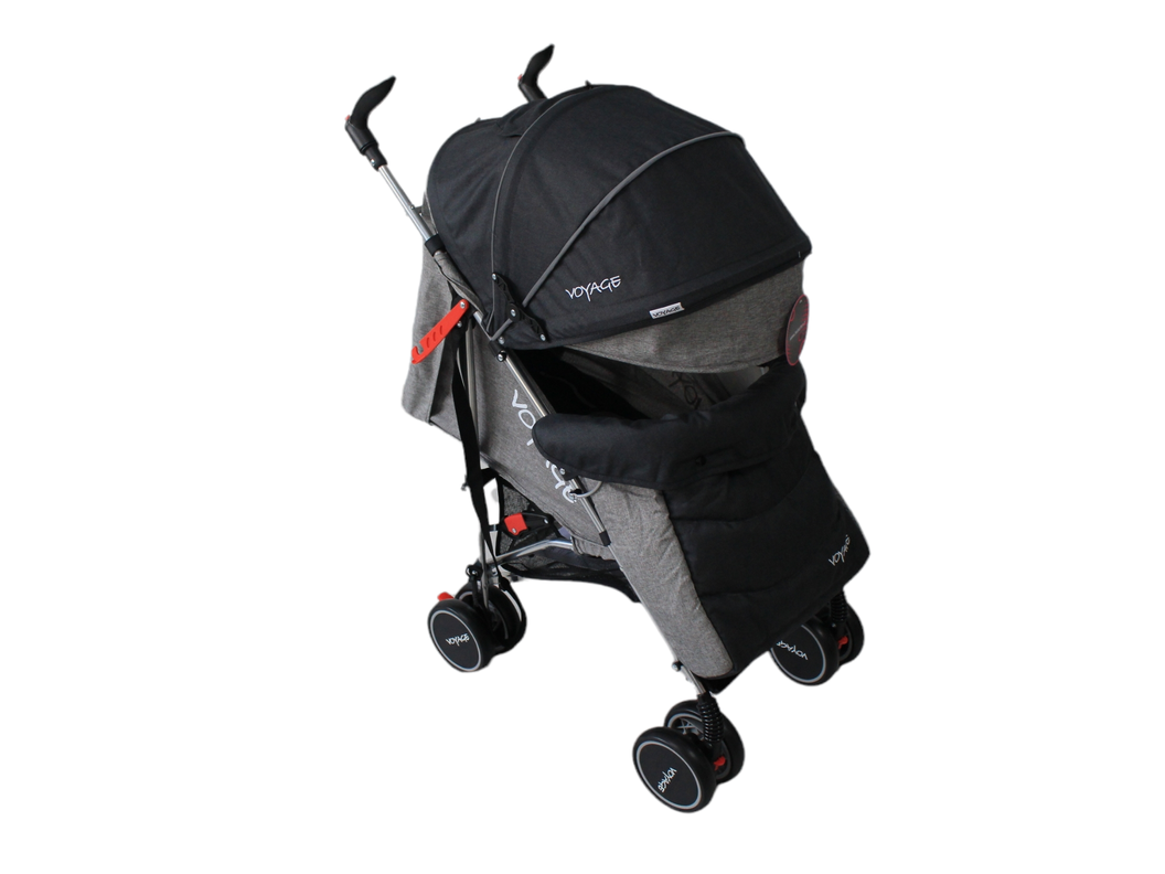 coche paragua vg-007  de Voyage black-5