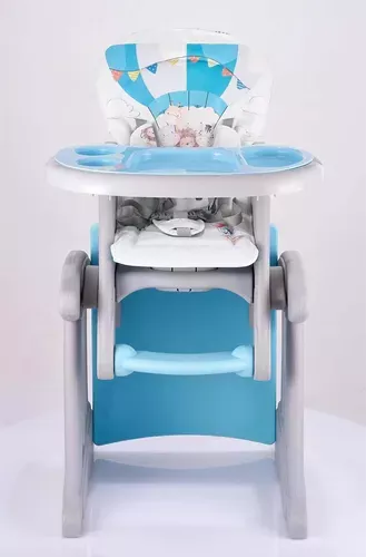 Silla De Comer Escritorio 3 En 1 Voyage Prime Azul-0