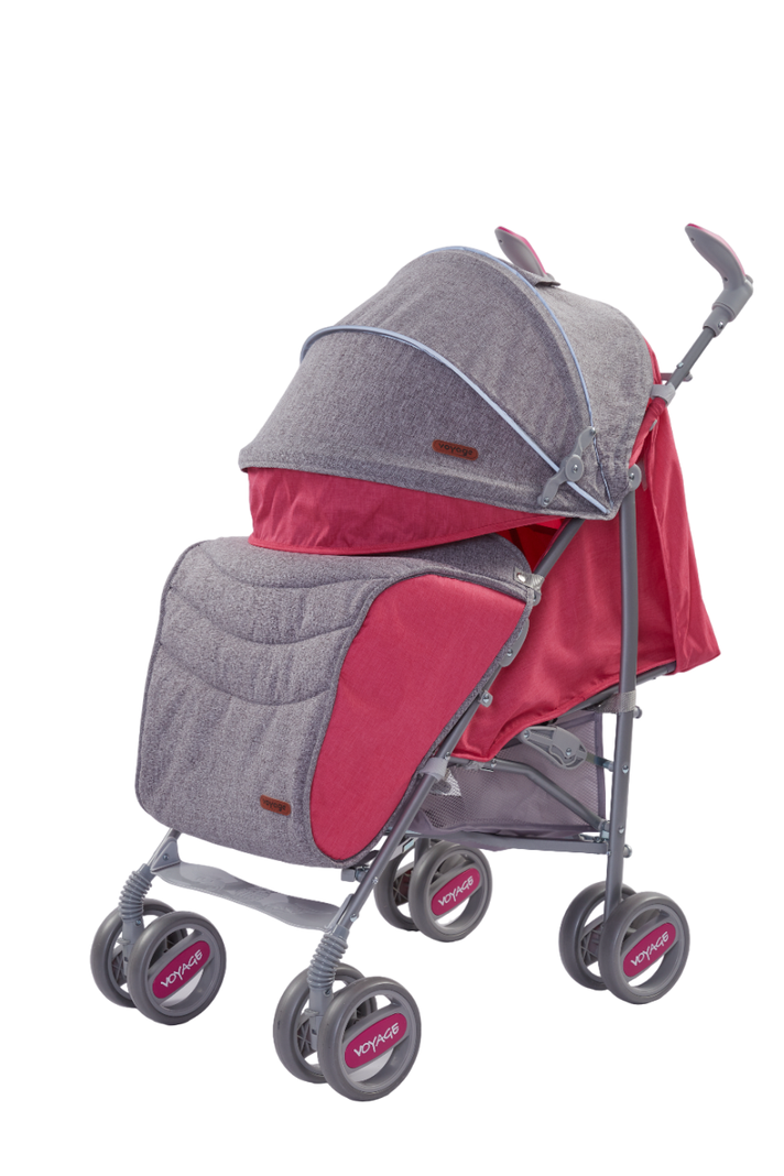 Coche Paseo Hércules Fucsia-0