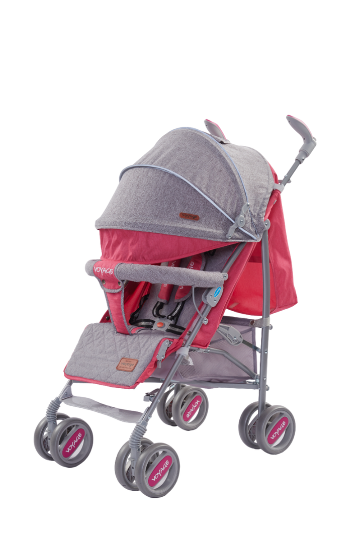 Coche Paseo Hércules Fucsia-1