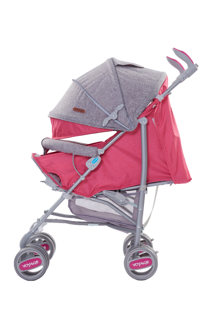 Coche Paseo Hércules Fucsia-4