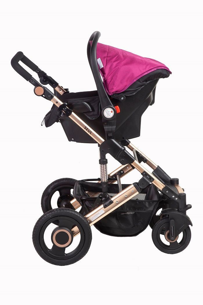 Coche Travel System Seul Pink-1