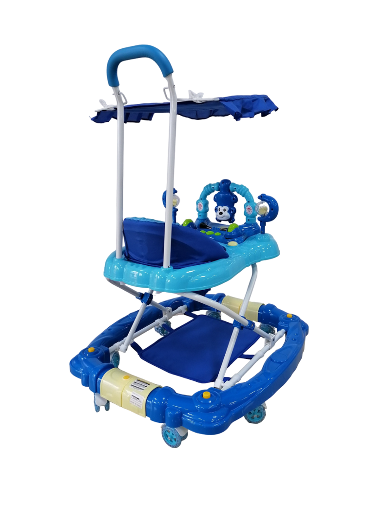 Andador Monkey Mecedor Blue-4